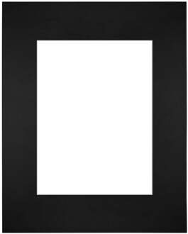 Passe-Partout Lijstmaat 24x30 cm - Fotomaat 15x20 cm - Zwart