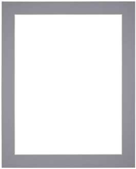 Passe-Partout Lijstmaat 24x32 cm - Fotomaat 18x24 cm - Grijs
