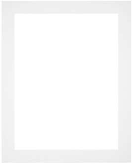 Passe-Partout Lijstmaat 24x32 cm - Fotomaat 18x24 cm - Wit