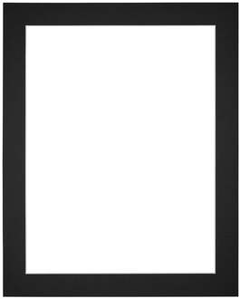 Passe-Partout Lijstmaat 24x32 cm - Fotomaat 18x24 cm - Zwart