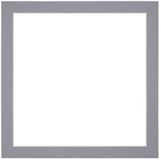 Passe-Partout Lijstmaat 25x25 cm - Fotomaat 20x20 cm - Grijs