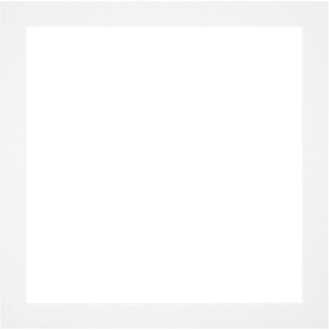 Passe-Partout Lijstmaat 25x25 cm - Fotomaat 20x20 cm - Wit