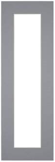 Passe-Partout Lijstmaat 25x75 cm - Fotomaat 10x50 cm - Grijs