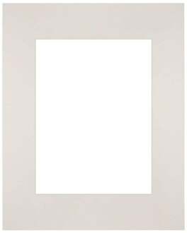 Passe-Partout Lijstmaat 28x35 cm - Fotomaat 18x24 cm - Lichtgrijs