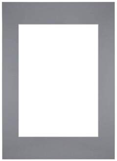 Passe-Partout Lijstmaat 29,7x42 cm A3 - Fotomaat 21x29,7 cm - Grijs - 29.7x42 cm