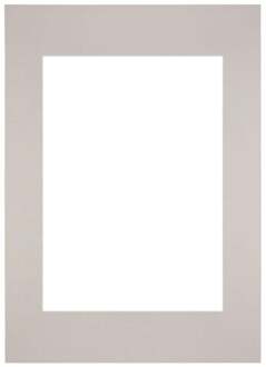 Passe-Partout Lijstmaat 29,7x42 cm A3 - Fotomaat 21x29,7 cm - Grijs Graniet - 29.7x42 cm
