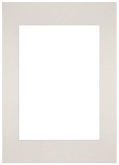 Passe-Partout Lijstmaat 29,7x42 cm A3 - Fotomaat 21x29,7 cm - Lichtgrijs - 29.7x42 cm
