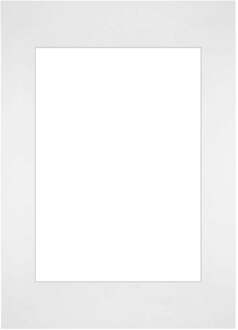 Passe-Partout Lijstmaat 29,7x42 cm A3 - Fotomaat 21x29,7 cm - Wit - 29.7x42 cm