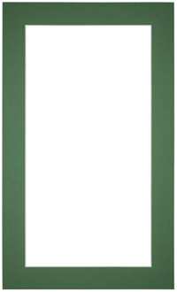 Passe-Partout Lijstmaat 30x50 cm - Fotomaat 20x30 cm - Groen Bos