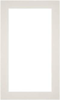 Passe-Partout Lijstmaat 30x50 cm - Fotomaat 20x30 cm - Lichtgrijs