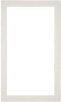 Passe-Partout Lijstmaat 30x50 cm - Fotomaat 25x45 cm - Lichtgrijs