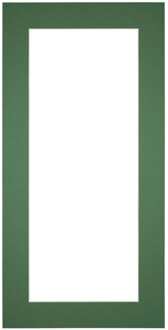 Passe-Partout Lijstmaat 30x60 cm - Fotomaat 20x50 cm - Groen Bos