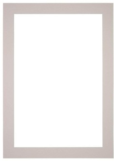 Passe-Partout Lijstmaat 32x45 cm - Fotomaat 20x30 cm - Grijs Graniet