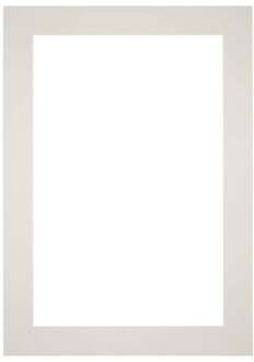 Passe-Partout Lijstmaat 35x50 cm - Fotomaat 20x30 cm - Lichtgrijs