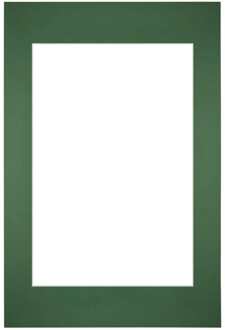 Passe-Partout Lijstmaat 40x60 cm - Fotomaat 30x45 cm - Groen Bos