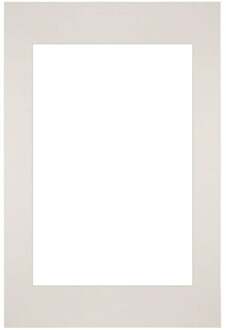 Passe-Partout Lijstmaat 40x60 cm - Fotomaat 30x45 cm - Lichtgrijs
