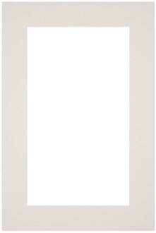 Passe-Partout Lijstmaat 40x60 cm - Fotomaat 30x50 cm - Lichtgrijs