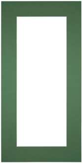 Passe-Partout Lijstmaat 40x70 cm - Fotomaat 30x45 cm - Groen Bos