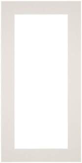 Passe-Partout Lijstmaat 40x70 cm - Fotomaat 30x60 cm - Lichtgrijs