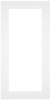 Passe-Partout Lijstmaat 40x70 cm - Fotomaat 30x60 cm - Wit