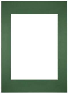 Passe-Partout Lijstmaat 42x59,4 cm A2 - Fotomaat 29,7x42 cm - Groen Bos - 42x59.4 cm