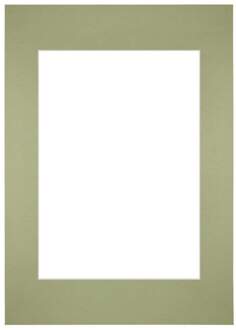 Passe-Partout Lijstmaat 42x59,4 cm A2 - Fotomaat 29,7x42 cm - Mintgroen - 42x59.4 cm