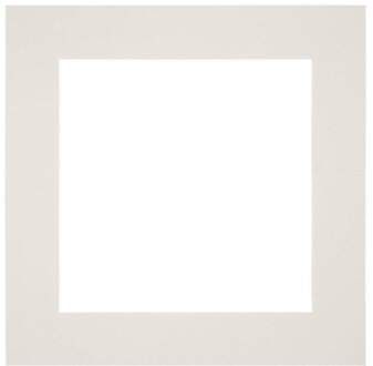 Passe-Partout Lijstmaat 45x45 cm - Fotomaat 30x30 cm - Lichtgrijs