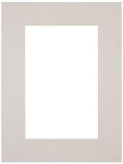 Passe-Partout Lijstmaat 45x60 cm - Fotomaat 30x45 cm - Grijs Graniet
