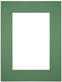 Passe-Partout Lijstmaat 45x60 cm - Fotomaat 30x45 cm - Groen Bos