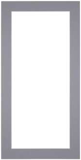 Passe-Partout Lijstmaat 45x80 cm - Fotomaat 40x70 cm - Grijs