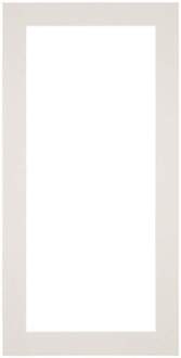 Passe-Partout Lijstmaat 45x80 cm - Fotomaat 40x70 cm - Lichtgrijs