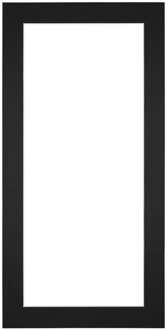 Passe-Partout Lijstmaat 45x80 cm - Fotomaat 40x70 cm - Zwart