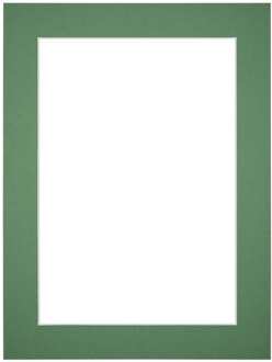 Passe-Partout Lijstmaat 46x61 cm - Fotomaat 40x50 cm - Groen Bos