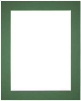 Passe-Partout Lijstmaat 48x67 cm - Fotomaat 40x50 cm - Groen Bos