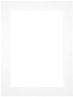 Passe-Partout Lijstmaat 48x68 cm - Fotomaat 40x50 cm - Wit