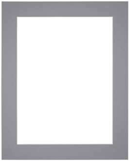 Passe-Partout Lijstmaat 50x75 cm - Fotomaat 40x60 cm - Grijs