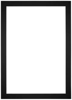 Passe-Partout Lijstmaat 50x75 cm - Fotomaat 45x65 cm - Zwart