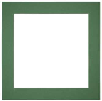Passe-Partout Lijstmaat 55x55 cm - Fotomaat 45x45 cm - Groen Bos