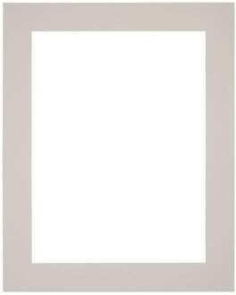 Passe-Partout Lijstmaat 56x71 cm - Fotomaat 40x60 cm - Grijs Graniet
