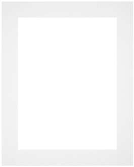 Passe-Partout Lijstmaat 56x71 cm - Fotomaat 40x60 cm - Wit