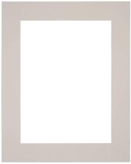 Passe-Partout Lijstmaat 56x71 cm - Fotomaat 45x60 cm - Grijs Graniet