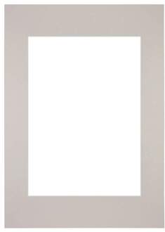 Passe-Partout Lijstmaat 59,4x84 cm A1 - Fotomaat 42x59,4 cm - Grijs Graniet - 59.4x84 cm