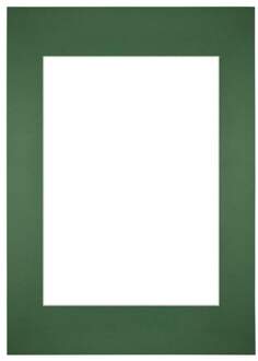 Passe-Partout Lijstmaat 59,4x84 cm A1 - Fotomaat 42x59,4 cm - Groen Bos - 59.4x84 cm