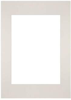 Passe-Partout Lijstmaat 59,4x84 cm A1 - Fotomaat 42x59,4 cm - Lichtgrijs - 59.4x84 cm