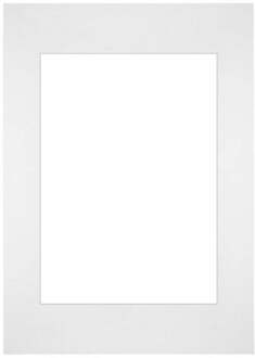 Passe-Partout Lijstmaat 59,4x84 cm A1 - Fotomaat 42x59,4 cm - Wit - 59.4x84 cm