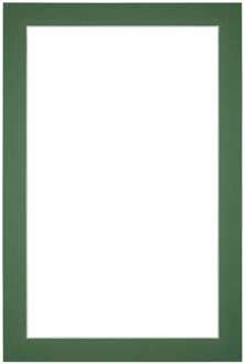 Passe-Partout Lijstmaat 60x90 cm - Fotomaat 55x85 cm - Groen Bos