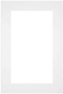 Passe-Partout Lijstmaat 62x93 cm - Fotomaat 50x70 cm - Wit