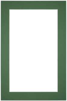 Passe-Partout Lijstmaat 62x93 cm - Fotomaat 55x85 cm - Groen Bos