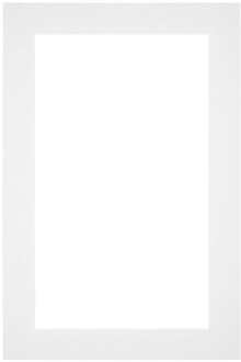 Passe-Partout Lijstmaat 62x93 cm - Fotomaat 55x85 cm - Wit