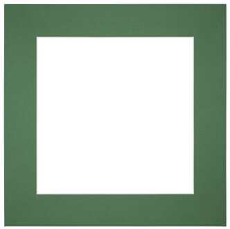 Passe-Partout Lijstmaat 70x70 cm - Fotomaat 55x55 cm - Groen Bos